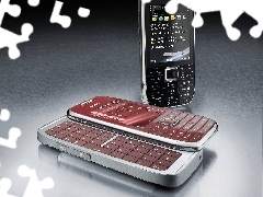 Wiśniowy, Czarny, Nokia E75