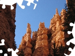 Canyon, Narodowy, Bryce, USA, Utah, Park