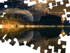 Jezioro, Planeta, Góry