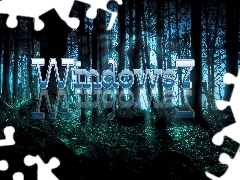 Mroczny, Las, Windows 7