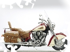 Frędzle, Sakwy, Indian Chief Roadmaster, Szyba