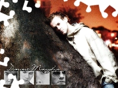 okulary, twarz, Dominic Monaghan
