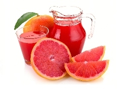 Grejpfruty, Sok, Grejpfrutowy