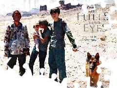 postacie, horror, pies, The Hills Have Eyes, krew, wzgórza