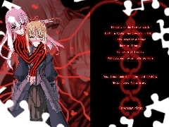 napisy, symole, Fate Stay Night, kobiety