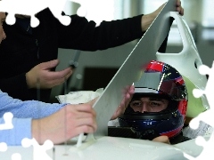 kask , głowa, Formuła 1