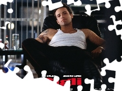 tatuaż, fotel, Ben Affleck