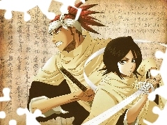 Kuchiki, Katana, Abarai