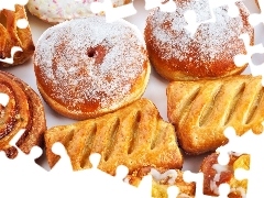 Pączki, Drożdżówki, Słodkie, Bułki