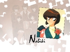 kwiatki, kobieta, Ranma Nibun No Ichi, nabiki