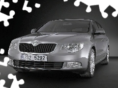 Skoda Superb, Przód
