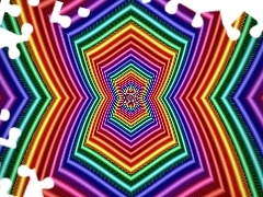Perspektywa, Grafika, Kolorowa