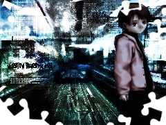 dziewczynka, Serial Experiments Lain