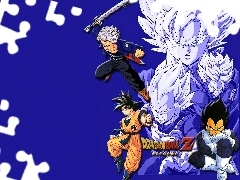 niebieskie, dbz