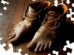 Stopy, Abstrakcja, Buty
