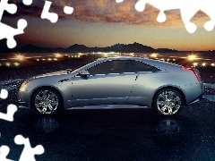 Lotnisko, Cadillac CTS, Lewa, Strona