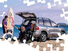 Plaża, Hyundai Santa Fe