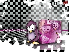 grafika, pingwin, Linux, kratka