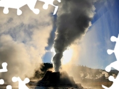 Gejzer, Erupcja