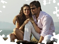 Kobieta, Okulary, Aktor, Randeep Hooda
