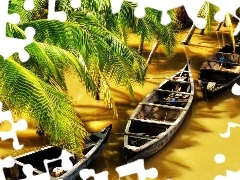 Gałązki, Palm, Łodzie