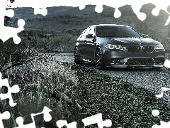Droga, Wzgórza, BMW M5