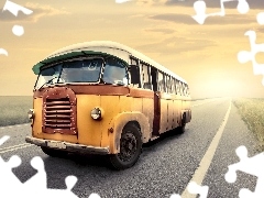 Droga, Pola, Autobus