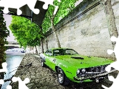 Drzewa, Rzeka, Plymouth, Barracuda