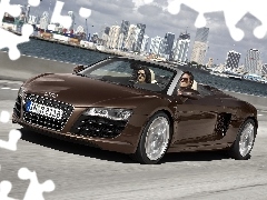 Budynki, Miasto, Audi R8
