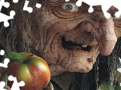 Baba Jaga, Jabłko, Halloween