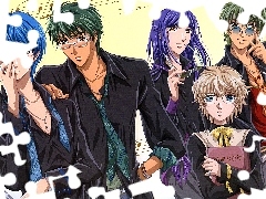 anime, postacie, Kin-iro no Chord
