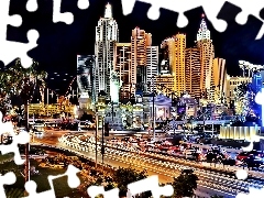 Las Vegas nocą