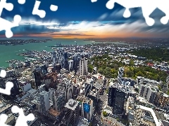 Nowa Zelandia, Z lotu ptaka, Auckland