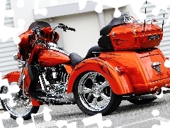 Trzykołowy, Motor, Trajka