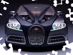 Bugatti, Veyron, Czarny