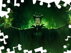 Angelina Jolie, Fantasy, Czarownica, Film