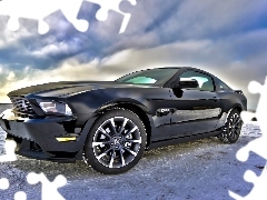 Mustang, Niebo, Ford