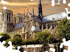 Paryż, Francja, Notre Dame