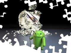 Apple, 3D, Android