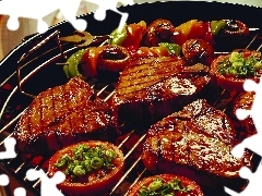 Mięso, Szaszłyki, Grill