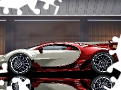 Odbicie, Hypercar, Sportowy, Bugatti Veyron EB 16.4