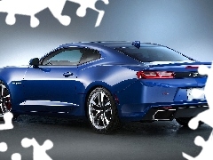 Chevrolet, Camaro, Niebieski