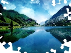 Chmury, Jezioro, Góry