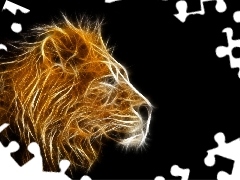 Fractalius, Lew