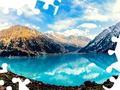 Jezioro, Niebo, Góry