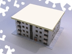 3D, Domek