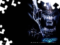 stwór, szczęka, Alien Vs Predator 1