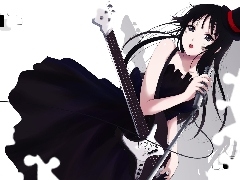 gitara, mikrofon, Mio