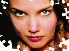 oczy, Katie Holmes, zielone