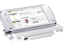 N97, Klawiatura QWERTY, Biała